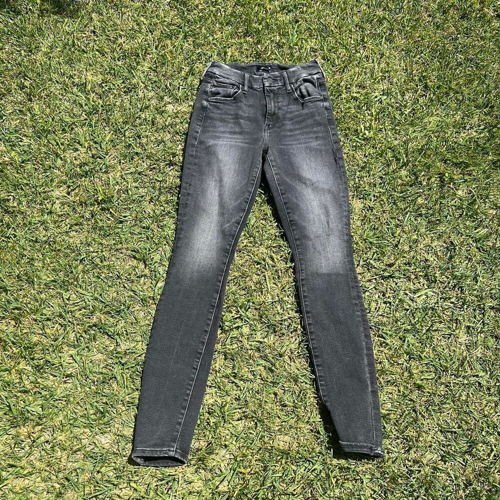 Mother The Looker “Not Today” skinny jean black women’s size 25